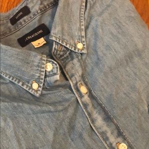 Men’s j crew denim button shirt.